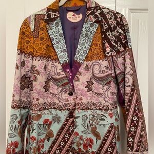 Etro Milano Floral and Paisley Jacket
